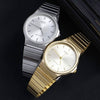 CASIOQuartz Waterproof Mens Silver Analog