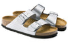 Birkenstock(WMNS) Arizona Birko-Flor 'Silver'