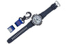 CASIOWaterproof Solar Powered Sports Mens Blue Analog/Digital Combo