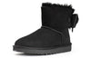 UGG(WMNS) Classic Dudble Bow Mini Snow Boots Black