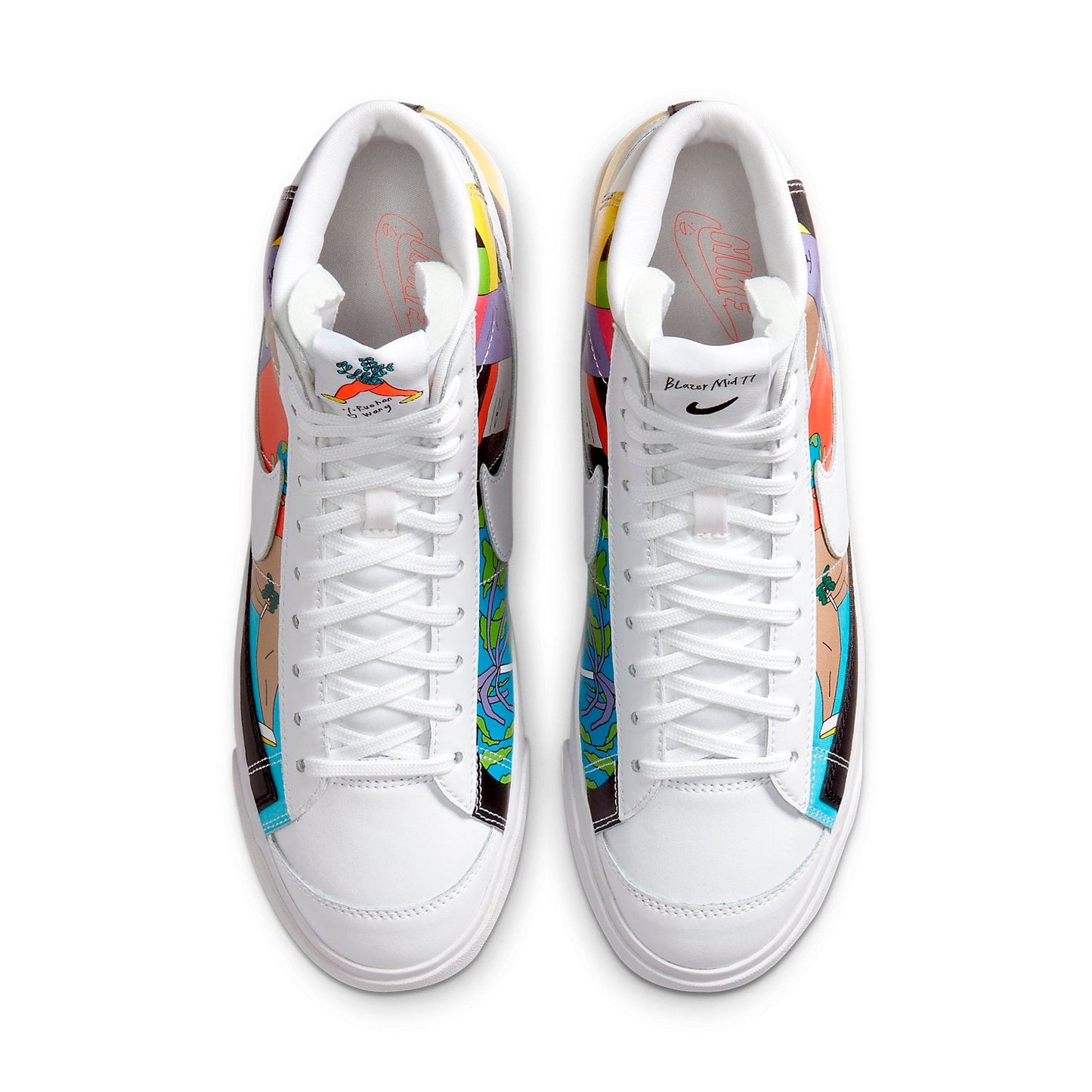 Nikex Blazer Mid 77 Flyleather 'White'