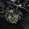 CASIOWaterproof Sports Mens Black Analog