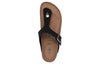 BirkenstockGizeh Vegan Birko-Flor Birkibuc Narrow Fit Sandals 'Black'
