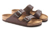 BirkenstockArizona Grip Natural Leather 'Vintage Wood roast'