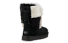 UGG(WMNS) Classic Short Patchwork Fluff Stay Warm Cozy Fleece Lined Black