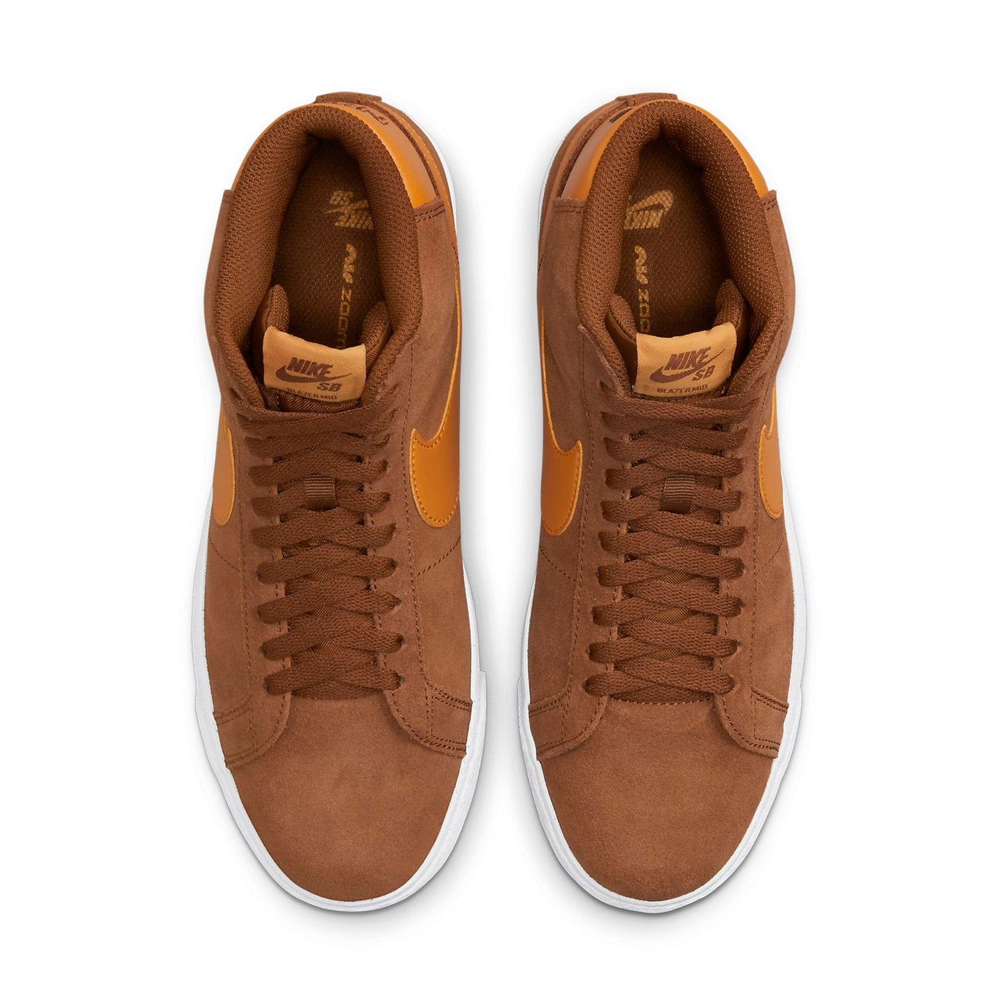 NikeZoom Blazer Mid SB 'Pecan Light Curry'