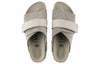 BirkenstockKyoto Nubuck/Suede Leather Narrow Fit 'Stone Coin'