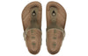 BirkenstockGizeh Vegan Textile Sandals 'Faded Khaki'