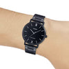 CASIOCasio Dress Classic Minimalistic Analog Steel Strap Watch 'Black'