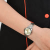CASIODRESS Series Classic PointerStainless Steel Strap Golden Quartz Waterproof Gold Dial Gold Analog