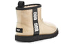 UGGClassic Clear Mini II Large LOGO Fleece Lined Big Boys Beige