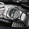 CASIOQuartz Waterproof Sports Mens SilverGray Digital