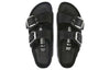 Birkenstock(WMNS) Arizona Double-Buckle Sandals 'Black'