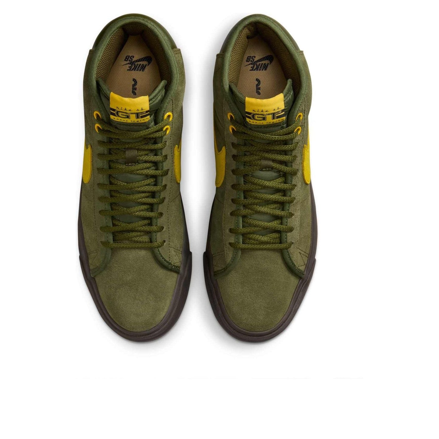 Nikex AntiHero SB Blazer Mid 'Rough Green Amarillo'