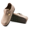 BirkenstockLondon Suede Leather Narrow Fit Shoes 'Taupe'