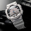 CASIOWaterproof Sports Solar Powered Mens BlackWhite Analog