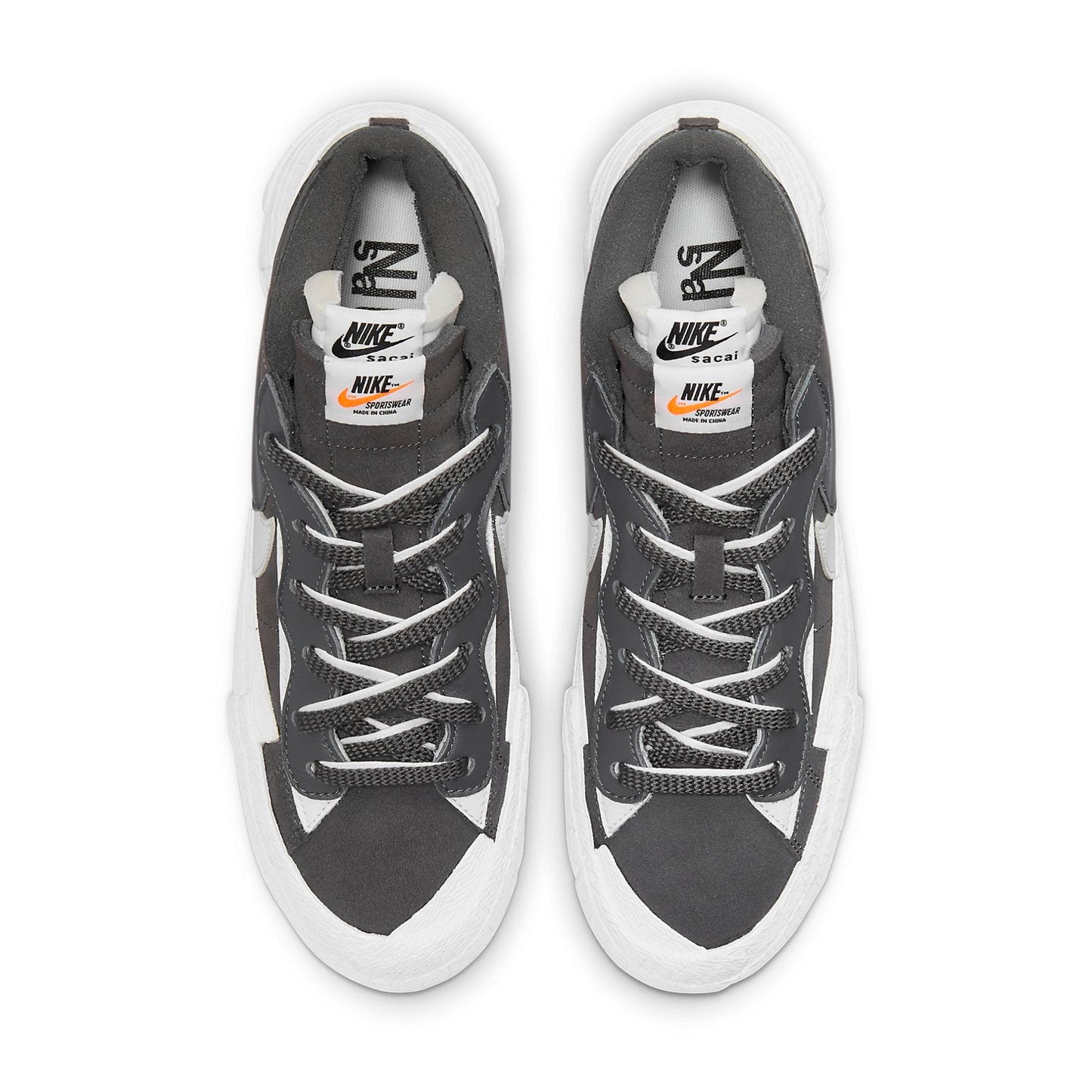 Nikex sacai Blazer Low 'Iron Grey'