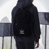 adidasoriginals Adi Velvet Backpack 'Black Gold Metallic'