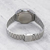 CASIOQuartz Waterproof Unisex Mens Silver Digital