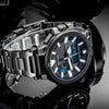 CASIOSapphire Crystal Waterproof Sports Mens Black Analog/Digital Combo