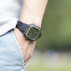 CASIOG Shock Battery Sports /Green Quartz Mens Black Digital