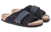 BirkenstockKyoto Nubuck Suede Sandals 'Midnight Navy'