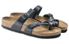Birkenstock(WMNS) Mayari Waxy Leather Narrow Fit 'Blue'