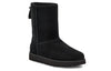 UGG(WMNS) W Classic Short Logo Zip 'Black'