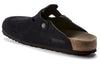 BirkenstockBoston Soft Footbed Suede Leather 'Midnight'