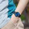 CASIOBlue DialBlack Strap Unisex Blue DialBlack Strap BlueBlack Analog