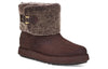 UGG(WMNS) Classic Berge Mini 'Dark Red'