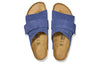 BirkenstockKyoto Suede Embossed Narrow Fit 'Corduroy Indigo'