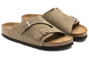 BirkenstockZrich Soft Footbed Suede Leather 'Taupe'