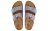 Birkenstock(WMNS) Arizona Soft Footbed Nubuk Leather Narrow Fit 'Purple Fog'