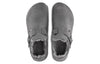 BirkenstockLondon Shearling Suede Leather Narrow Fit 'Whale Grey'