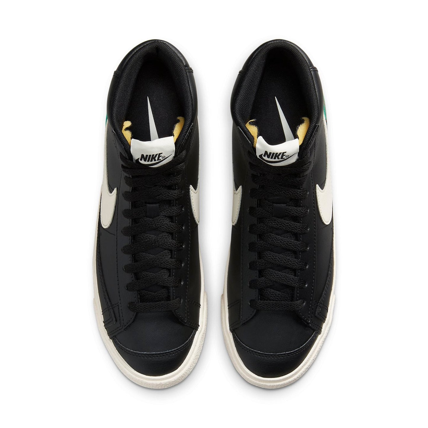 NikeBlazer Mid '77 Premium 'Black Green Tartan Plaid'
