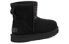 UGG(WMNS) Classic Mini Stud II Rivets Snow Boots Black