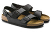 BirkenstockMilano Birko-Flor Narrow Fit 'Black'