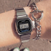 CASIOWaterproof Quartz Silver Digital