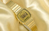CASIOSTANDARD Series Classic Small Cube Retro Waterproof Spring And Summer New Release Watch Gold Digital
