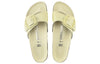 BirkenstockMadrid Big Buckle Narrow Fit Sandals 'Shine Popcor'