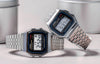 CASIOClassic Bracelet Unisex Waterproof Mens Silver Digital