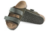 BirkenstockUji Nubuck Leather Suede Narrow Fit Sandals 'Thyme'