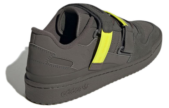 adidas originals Unisex Forum Low Sneakers Grey/Yellow GX3657
