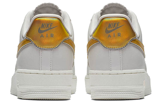 (WMNS) Nike Air Force 1 Low 'Metallic Platinum Metallic Gold' AR0642-001