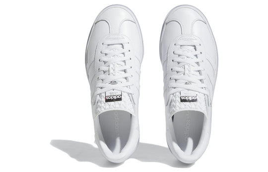 (WMNS) adidas Gazelle Bold 'Triple White' IE5130