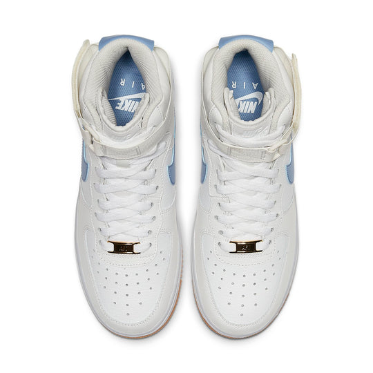 (WMNS) Nike Air Force 1 High 'White Light Blue Gum' 334031-114