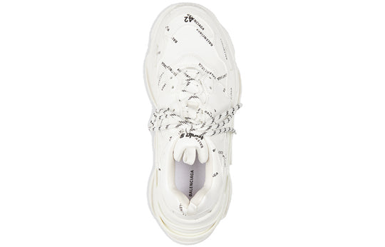 Balenciaga Triple S Sneaker 'Allover Logo - White' 536737W2FA19010