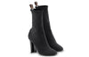 (WMNS) LOUIS VUITTON Silhouette Ankle Boots 'Black with Logo Monogram' 1A3MIW