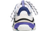 (WMNS) Balenciaga Triple S Trainer 'White Navy Purple' 541641W09OF9095